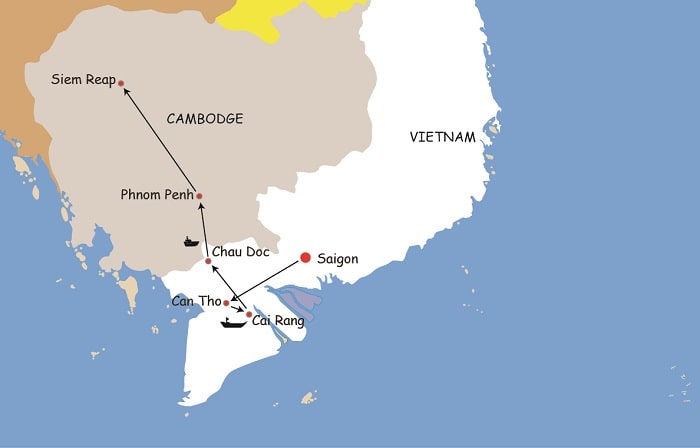 AU FIL DU MEKONG EN 11 JOURS ET 10 NUITS