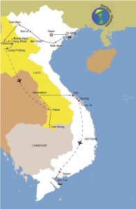 CIRCUIT VOYAGE VIETNAM ET LAOS EN 21 JOURS ET 20 NUITS