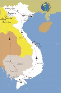 VIETNAM LAOS CAMBODGE EN 25 JOURS ET 24 NUITS